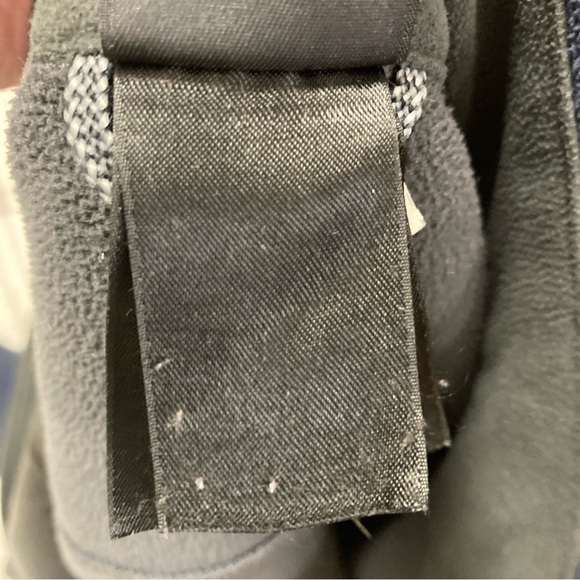 The North Face Windwall Fleece Jacket Water Resistant Blue L  Logo Embroidered - Picture 15 of 16